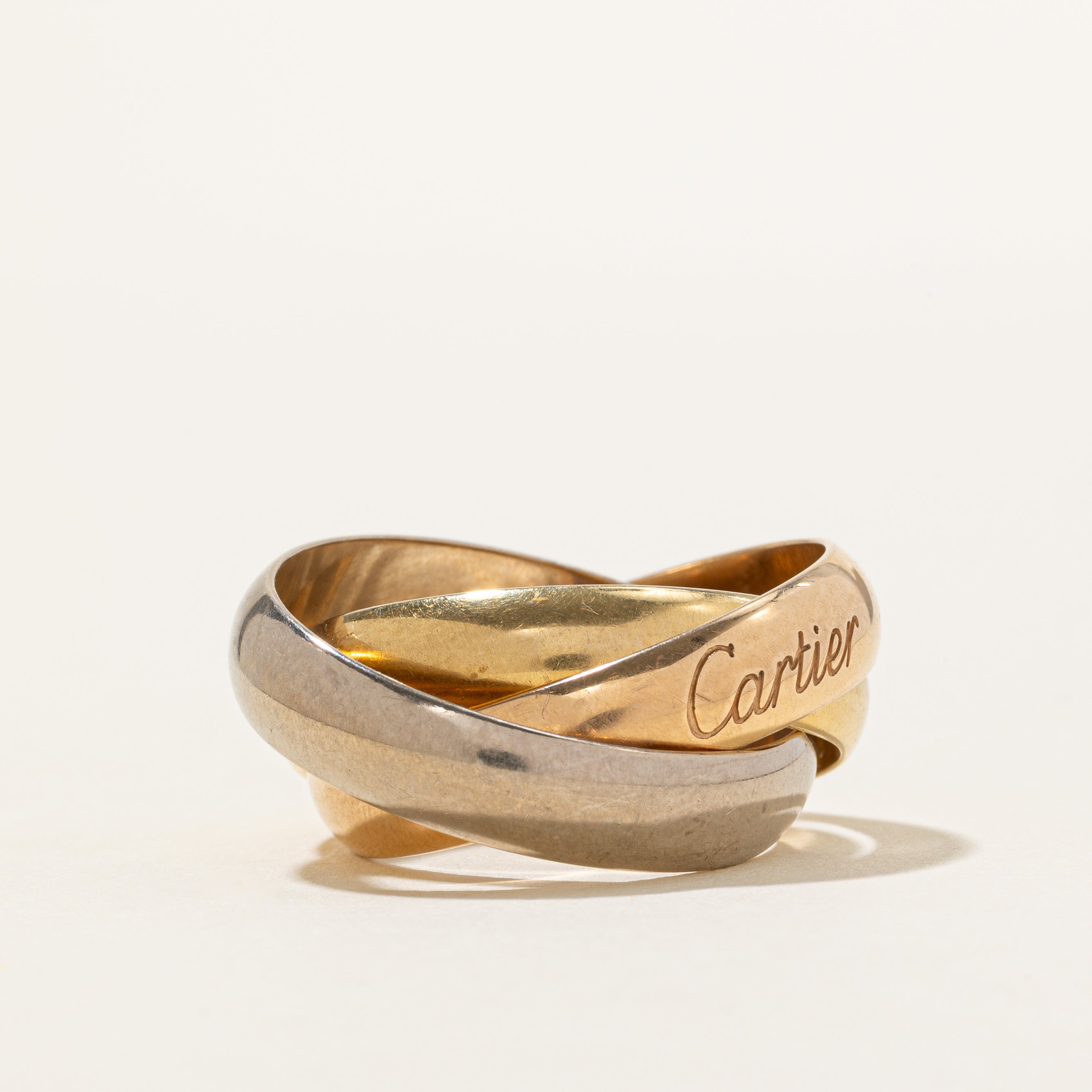 'Cartier' Trinity Ring, Extra Large Model | SZ 7