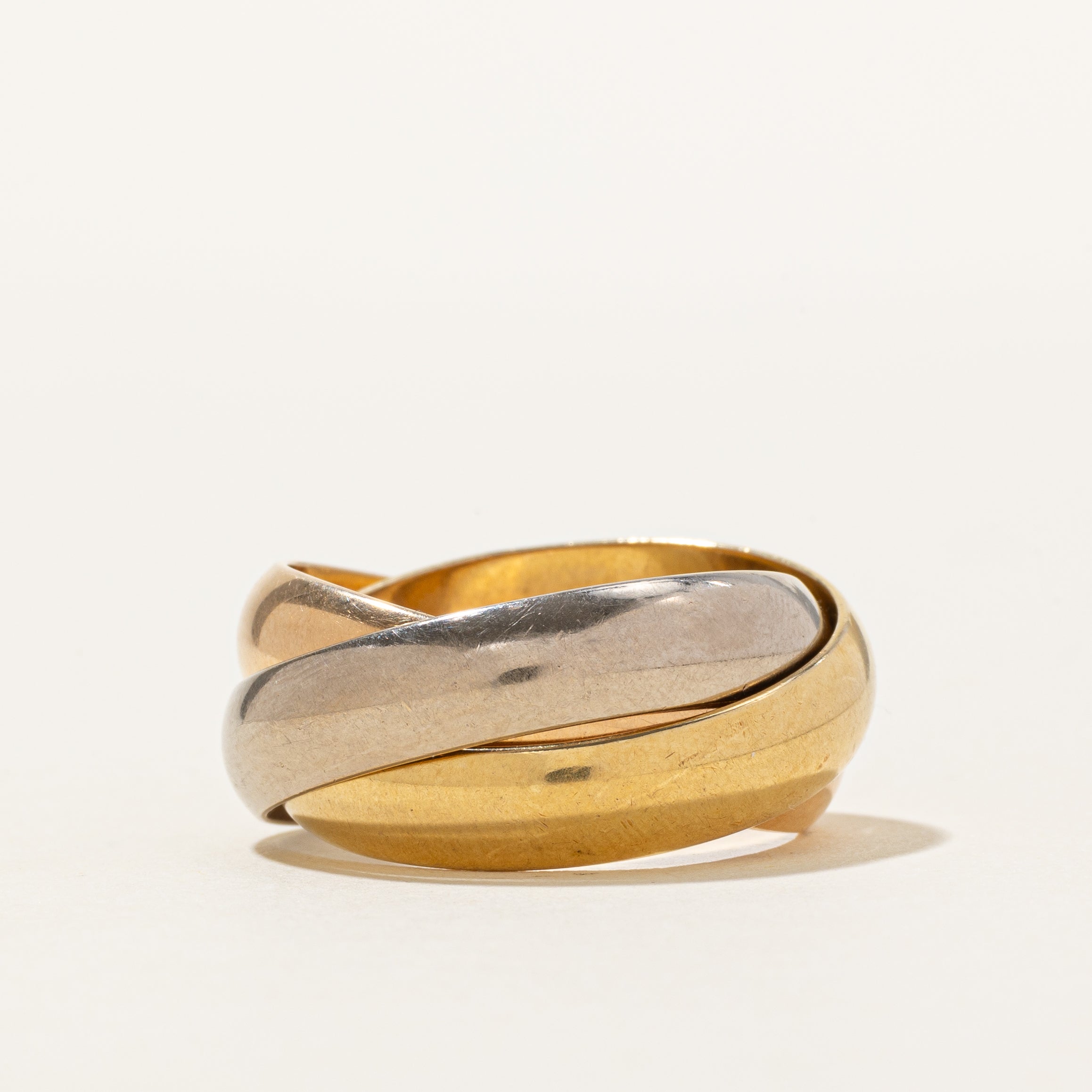 'Cartier' Trinity Ring, Extra Large Model | SZ 7
