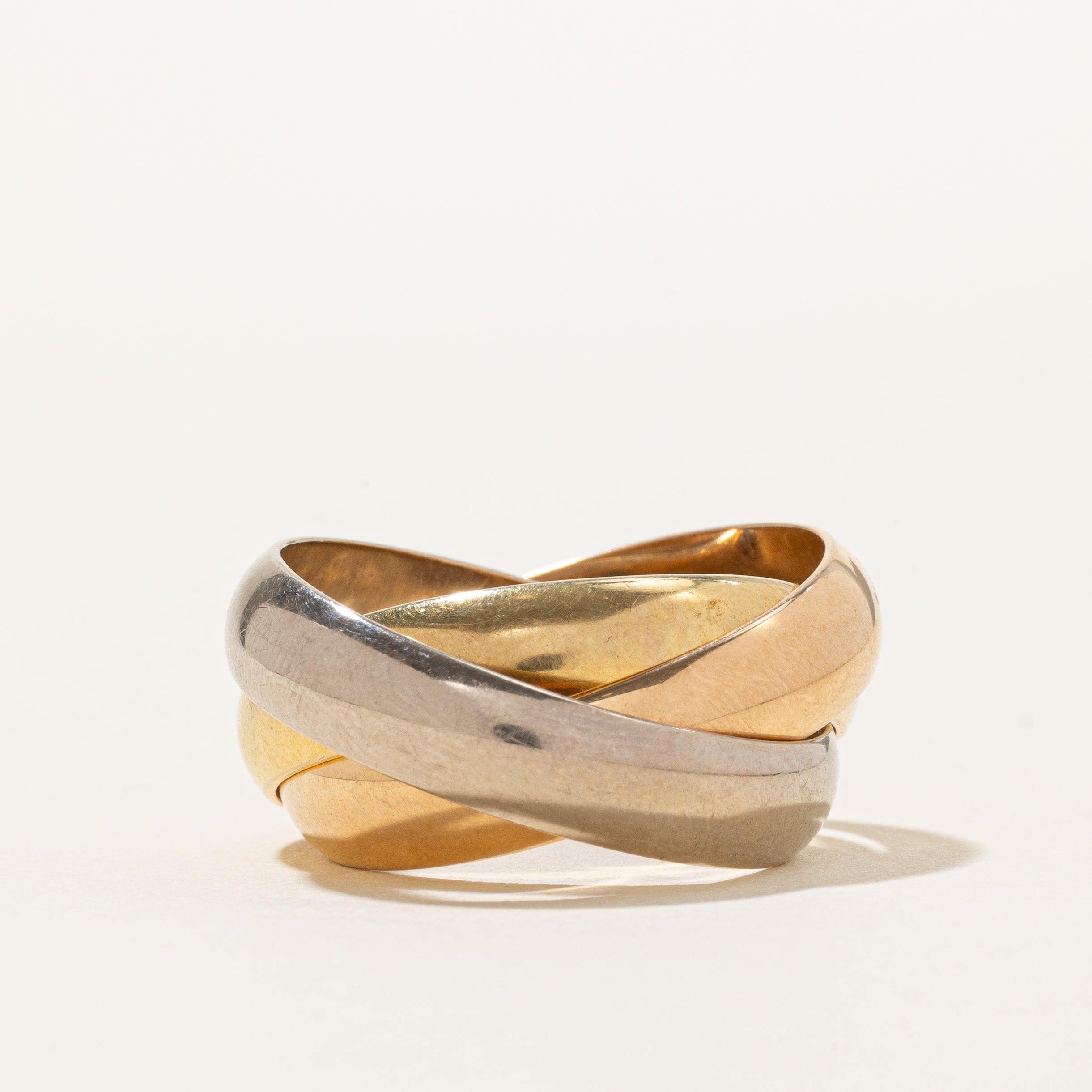 'Cartier' Trinity Ring, Extra Large Model | SZ 7