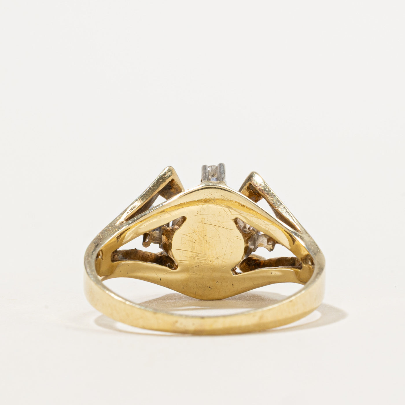 Bague en perles de culture serties de diamants et diamants | 2,00 ct, 0,06 ct au total | Taille 7,5 | 