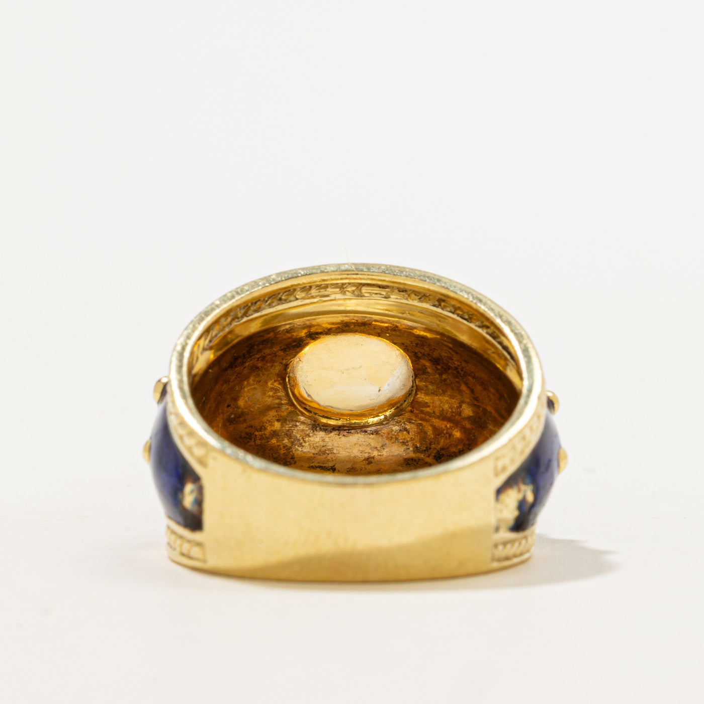 Bague en citrine | 1,50 ct | Taille 8,25 | 