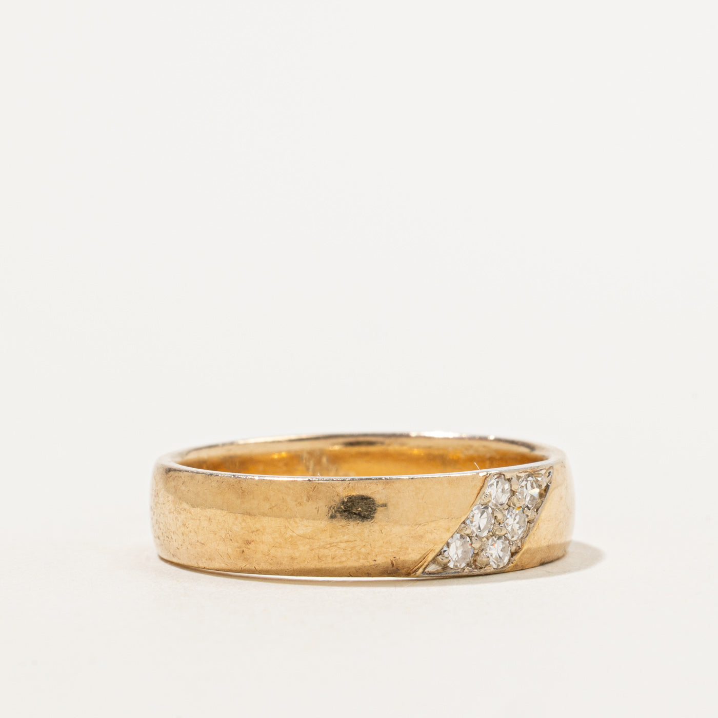 Bague cascade de diamants | 0,15 ct | Taille 10,5 |