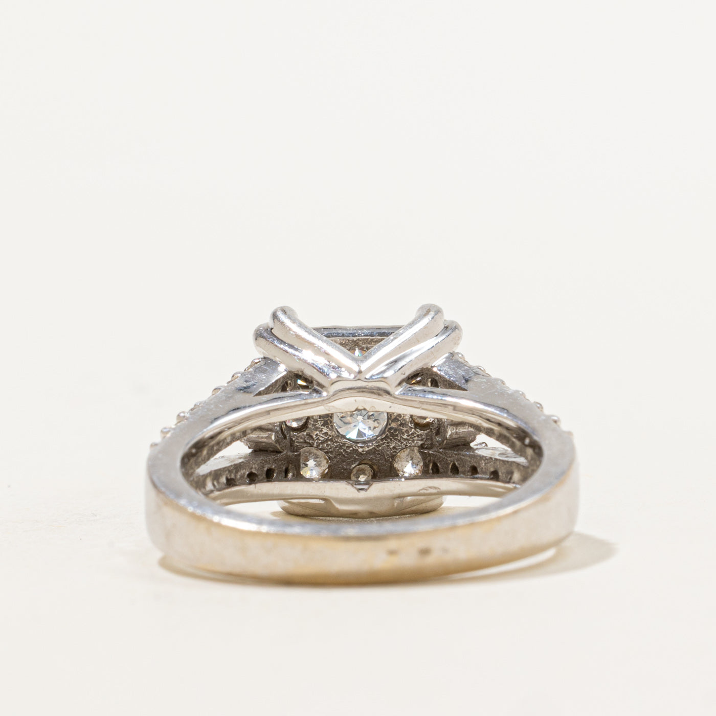 Princess Illusion Engagement Ring | 1.35ctw | SZ 6.75 |