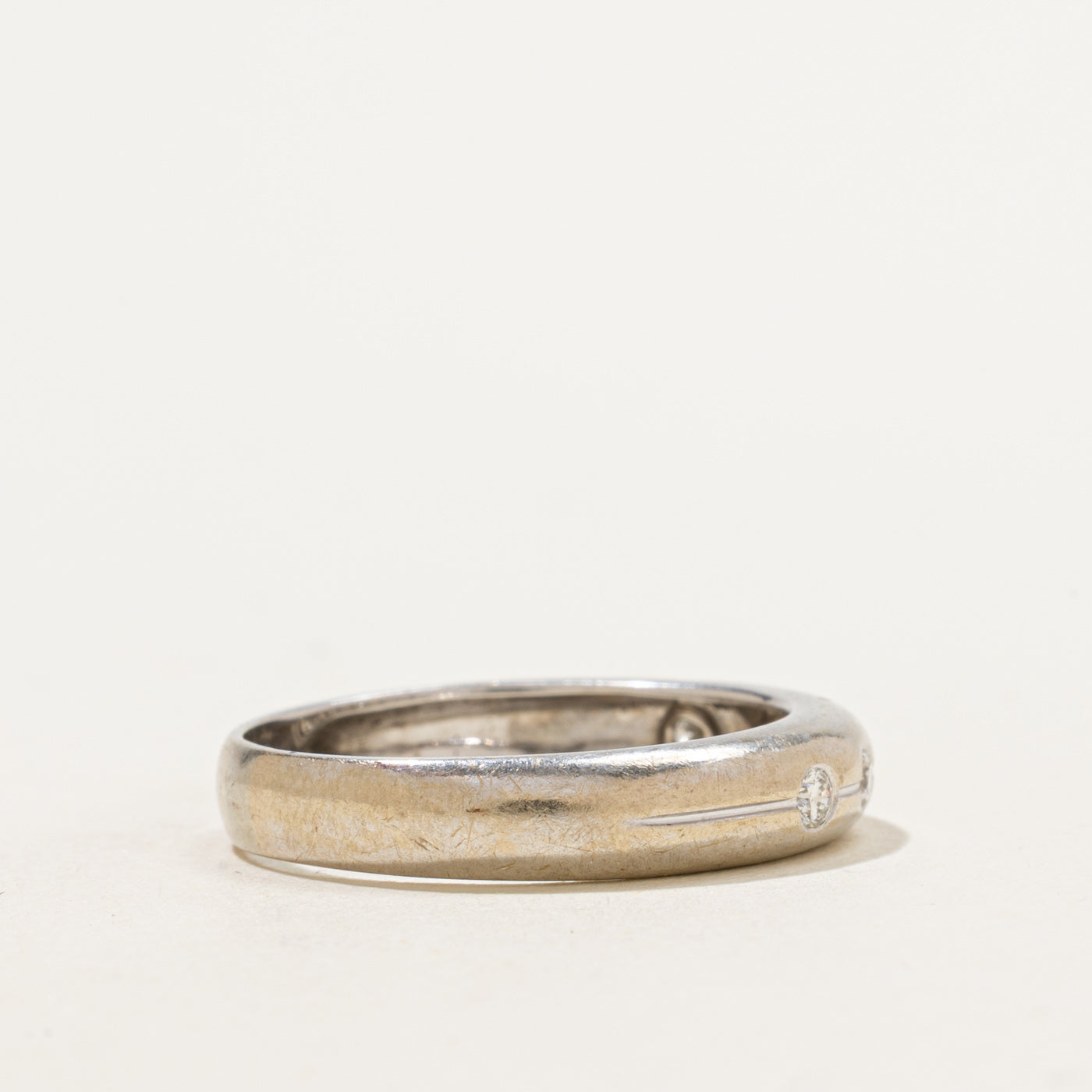 Flush Set Diamond Band | 0.20ctw | SZ 9.25 |