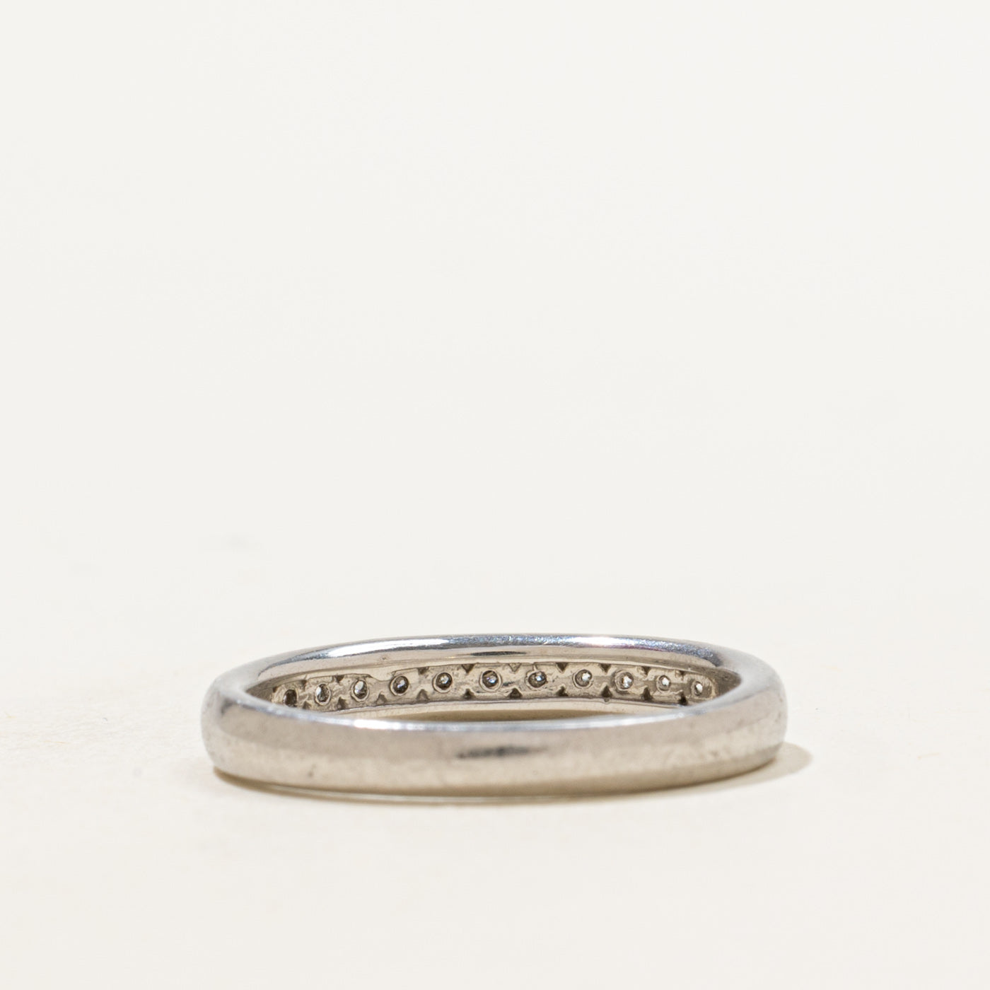 Platinum Channel Set Diamond Band | 0.17ctw | SZ 5.5 |