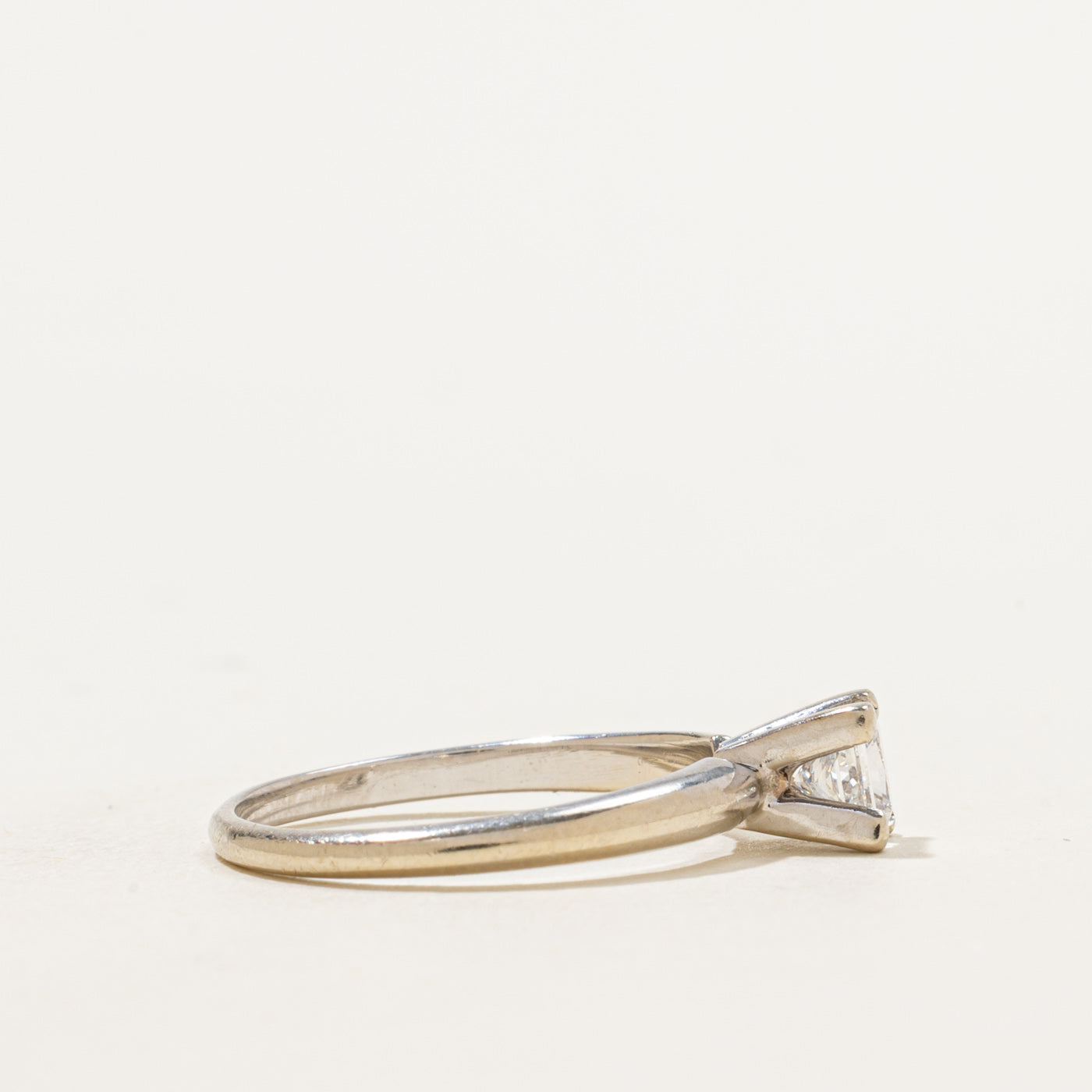 Solitaire Princess Diamond Engagement Ring | 0.48ct | SZ 6 |