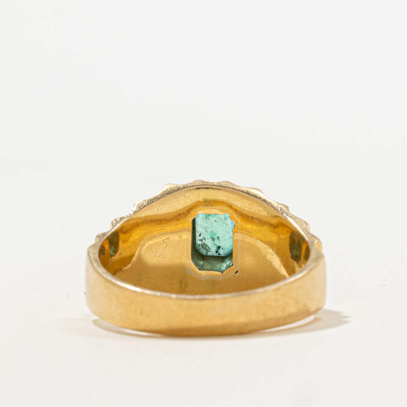 Bague émeraude | 0,40 ct | Taille 6,5 | 
