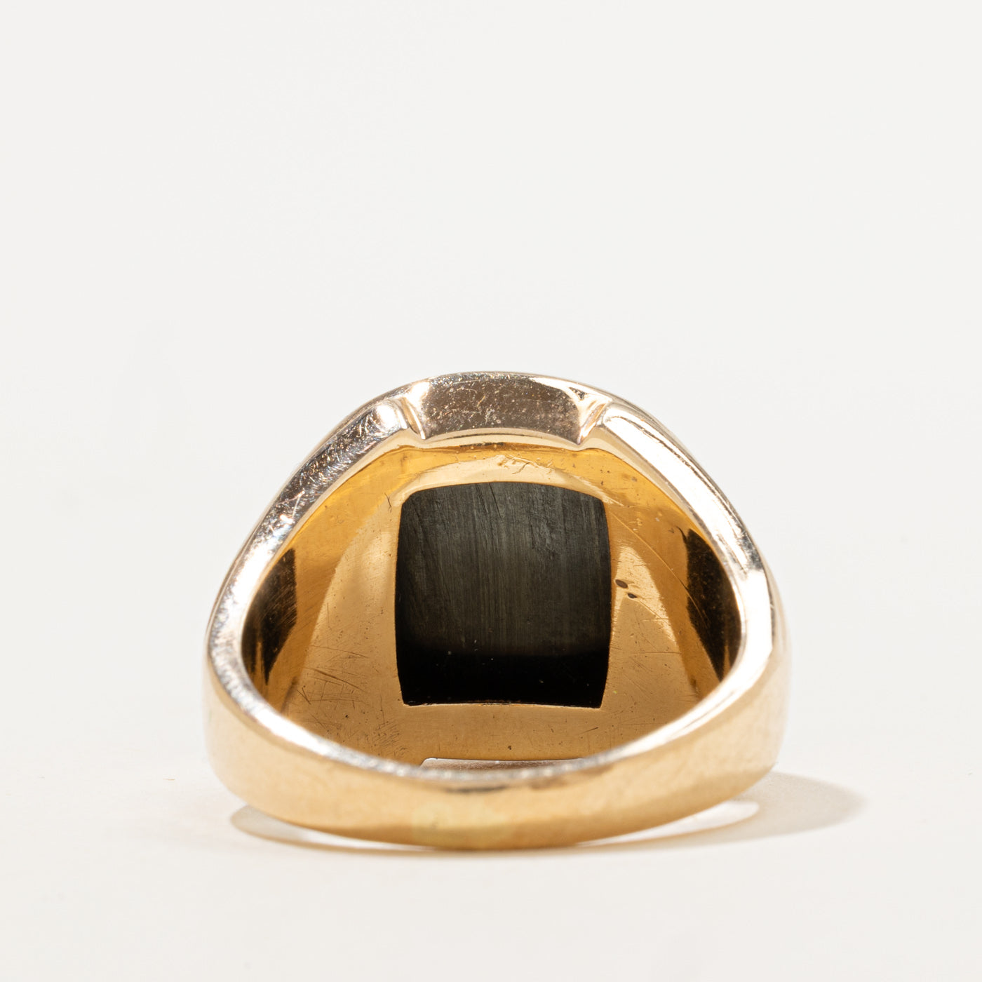 Bague Birks Intaglio en hématite | 8,70 ct | Taille 10 | 