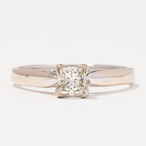 Princess Diamond Solitaire Engagement Ring | 0.45ct | SZ 7.25 |