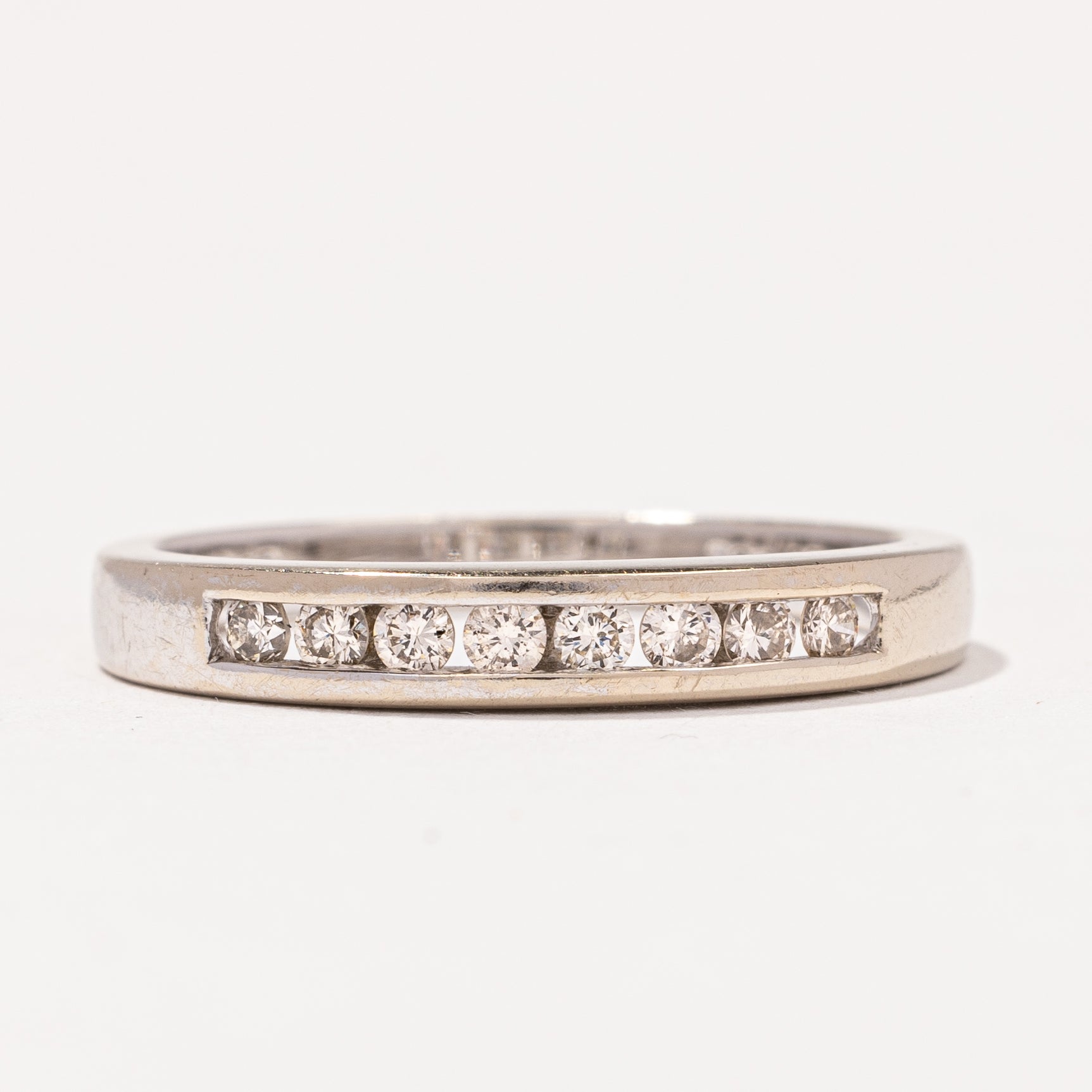 Simple Channel Set Diamond Band | 0.32 ctw, SZ 6.5 |