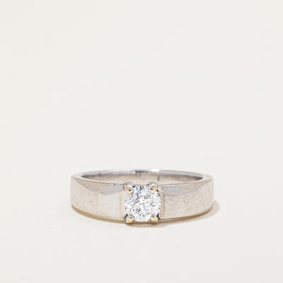 Low Profile Solitaire Diamond Ring | 1.00ct | SZ 11.75 |