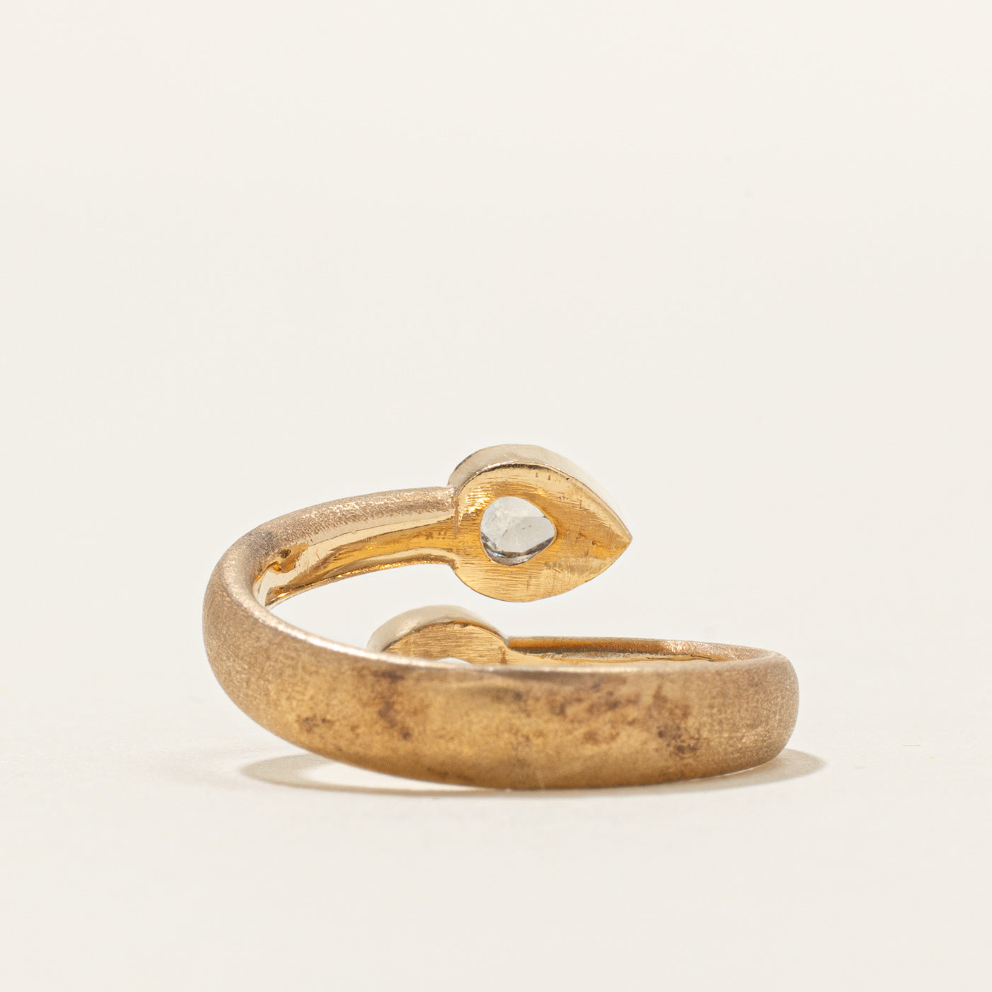 *Caroline achètera* Bague sertie de diamants taille rose | 0,30 ct | Taille 5,75