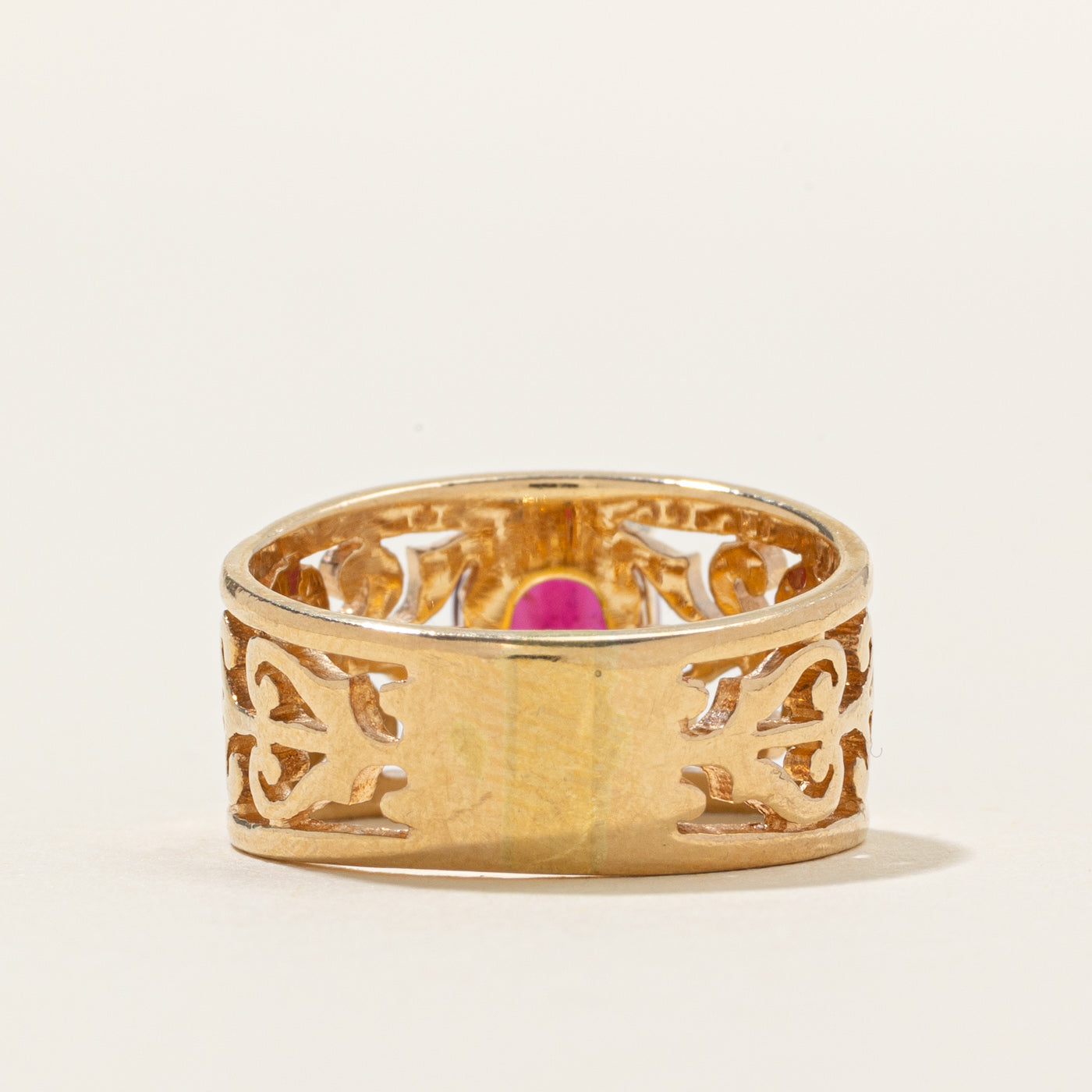 'James Avery' Adoree Rubelite Tourmaline Ring | 1.10ct | SZ 6