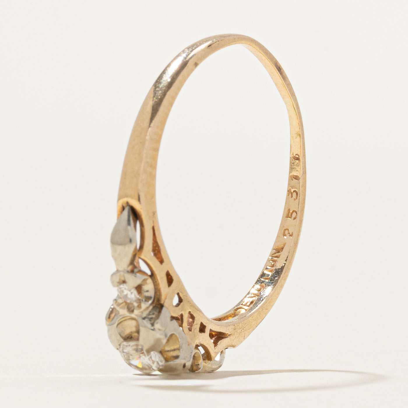 Illusion Set Diamond Ring | 0.16ctw | SZ 7.5