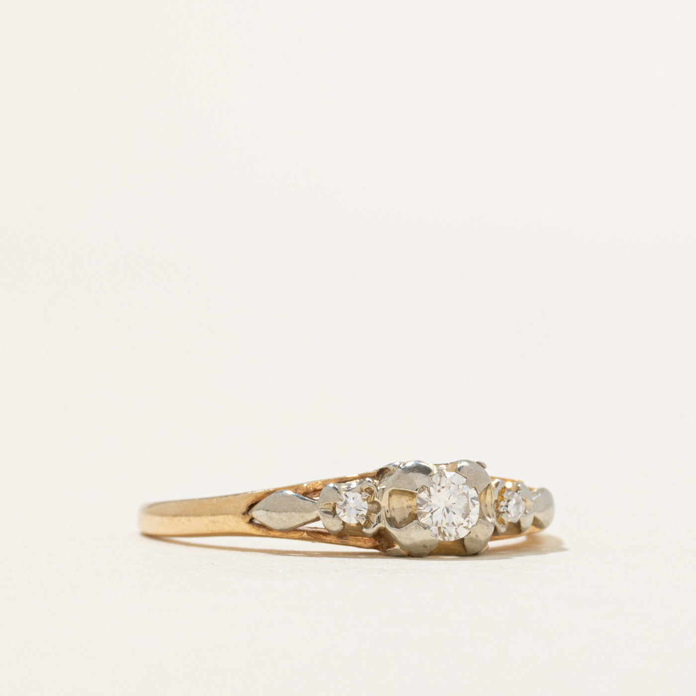 Illusion Set Diamond Ring | 0.16ctw | SZ 7.5