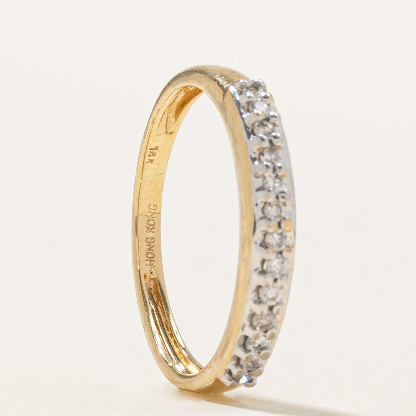 Semi Eternity Diamond Band | 0.10ct | SZ 5