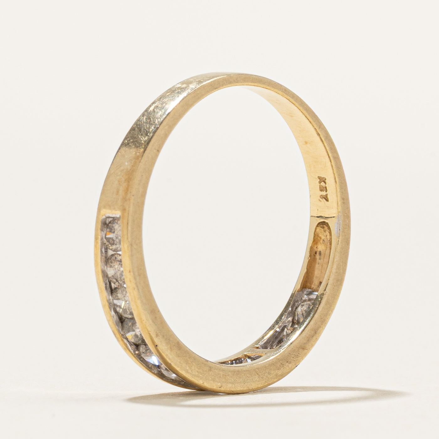 Semi Eternity Channel Set Diamond Band | 0.45ctw | SZ 7.25