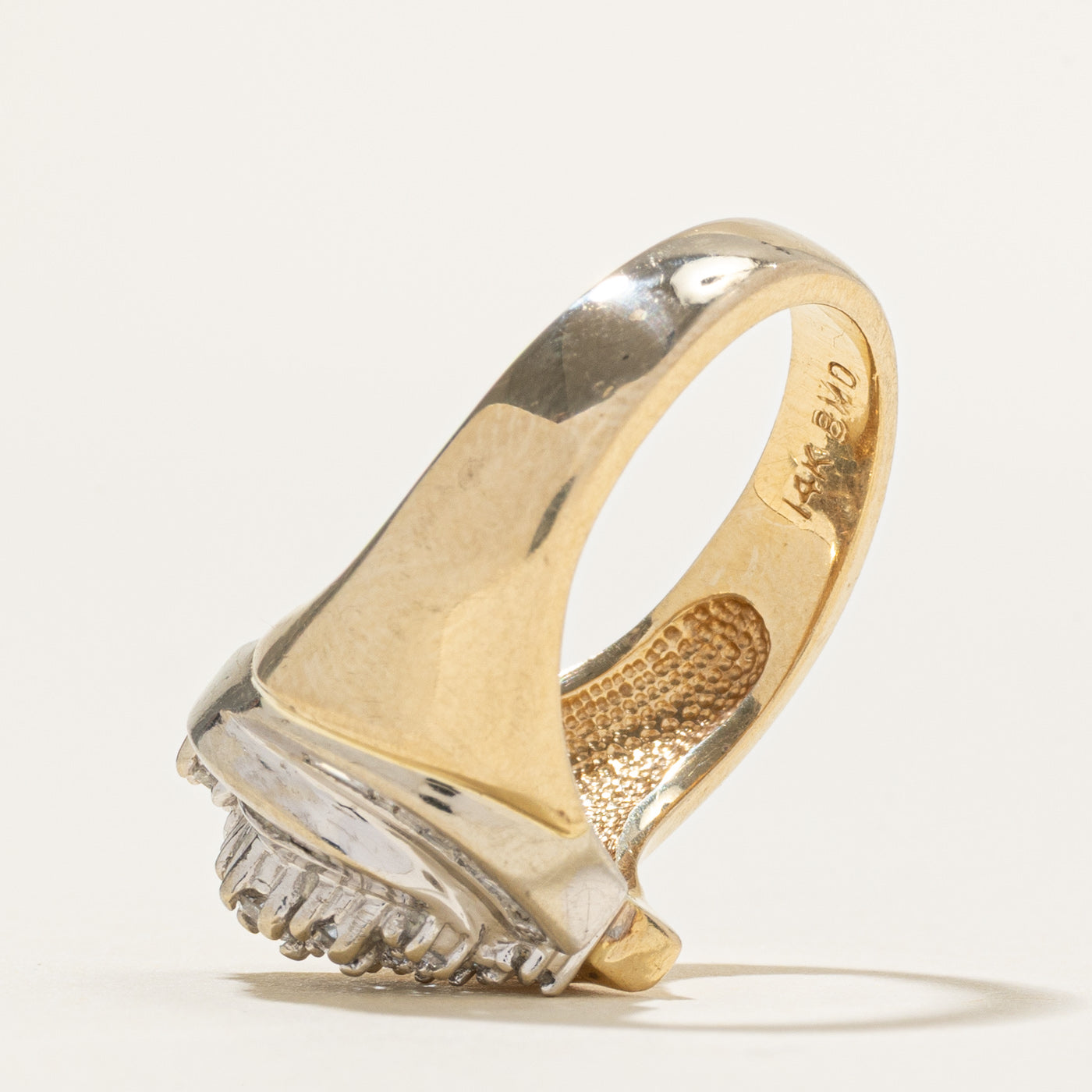 Multi Cut Diamond Marquise Cluster Ring | 0.42ctw | SZ 6.5