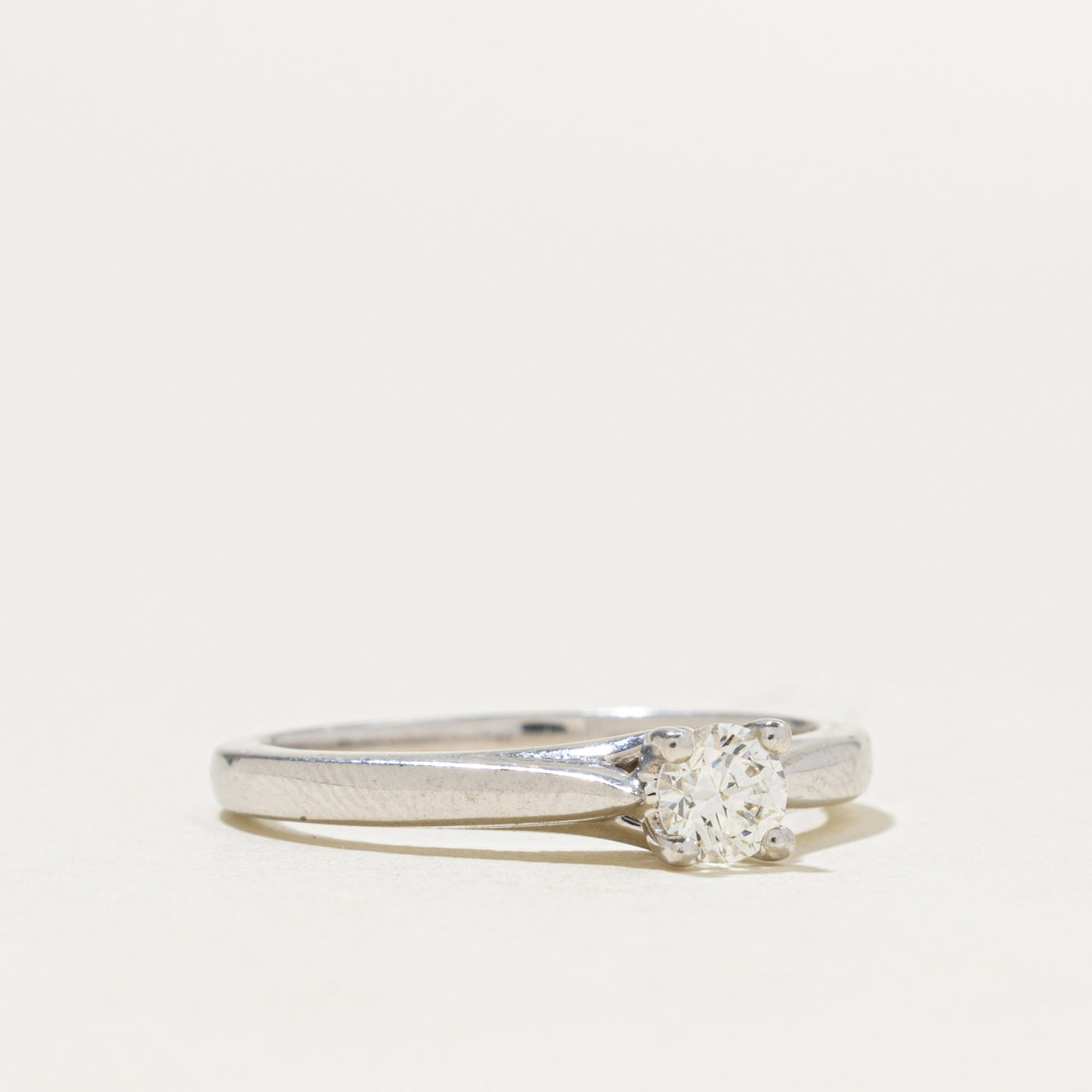 14k Solitaire Diamond Engagement Ring | 0.25ct | SZ 6.5