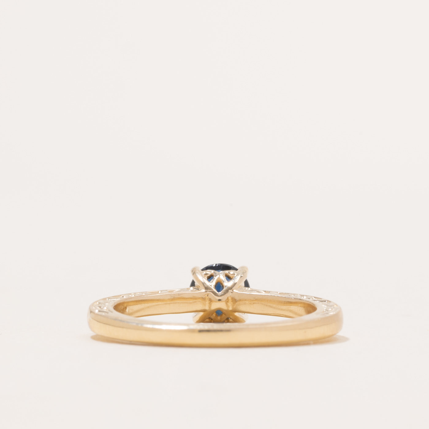 '100 Ways' 10k Yellow Gold Sapphire Ring | 0.70ct | 6.75