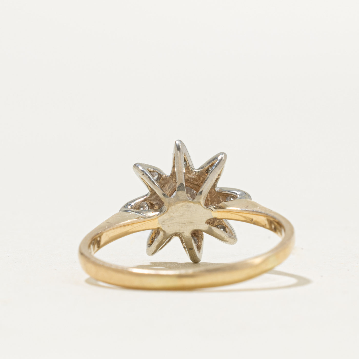 14k Diamond Star Cocktail Ring | 2.75ctw | SZ 7