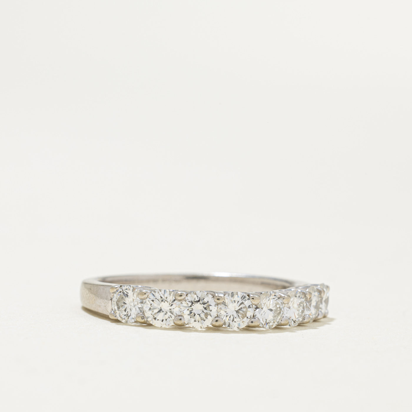 14k Semi Eternity Diamond Band | 0.96ctw | 2.15mm | SZ 7
