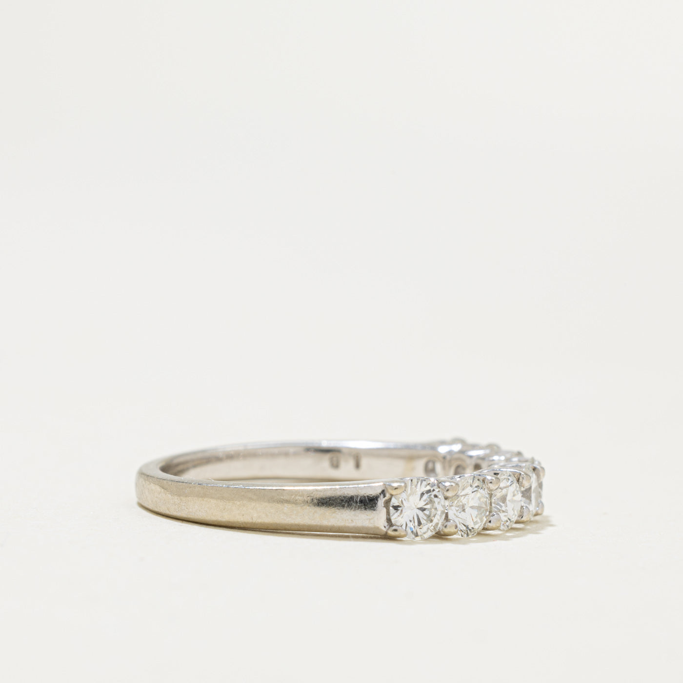 14k Semi Eternity Diamond Band | 0.96ctw | 2.15mm | SZ 7