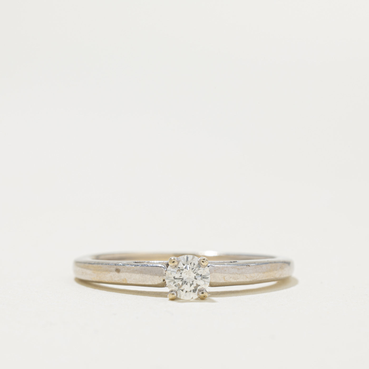 14k Solitaire Diamond Ring | 0.20ct | SZ 6