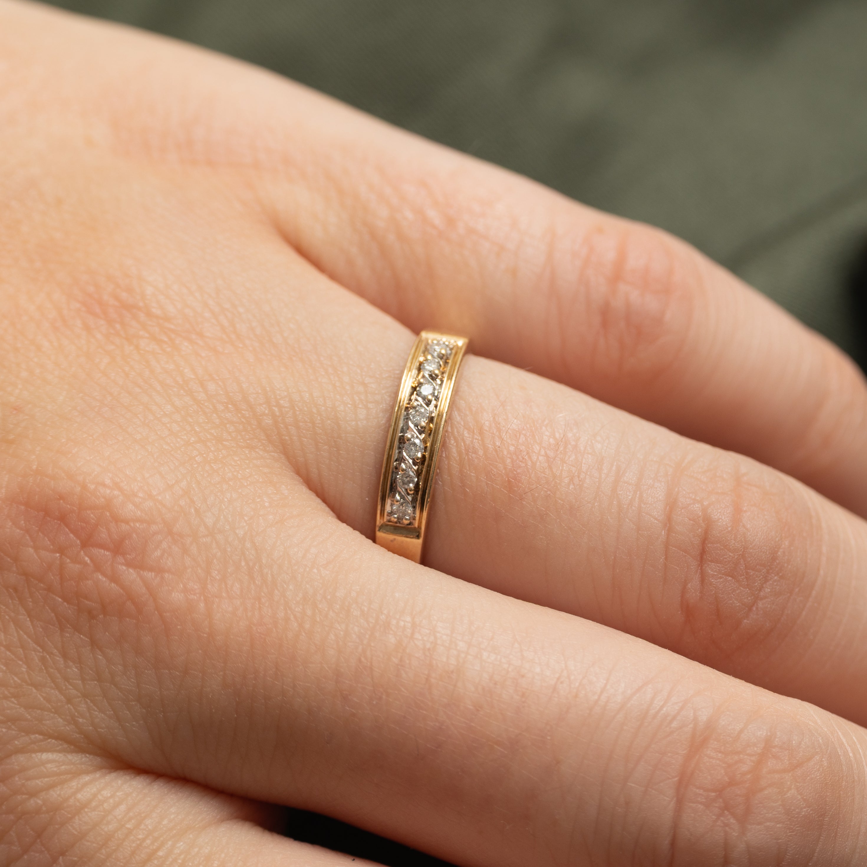 Semi-Eternity Diamond Ring | SZ 6.25