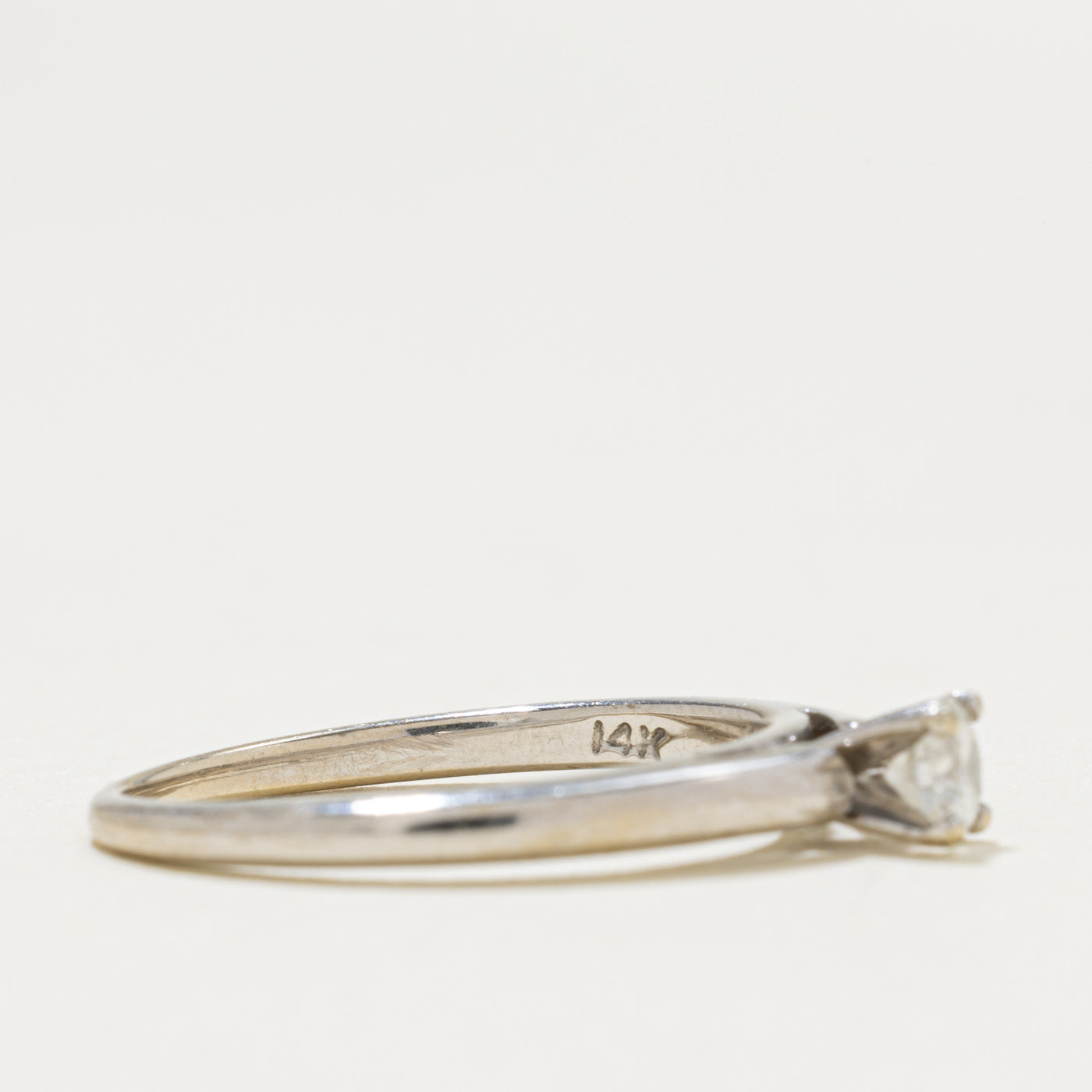14k Solitaire Diamond Ring | 0.20ct | SZ 6