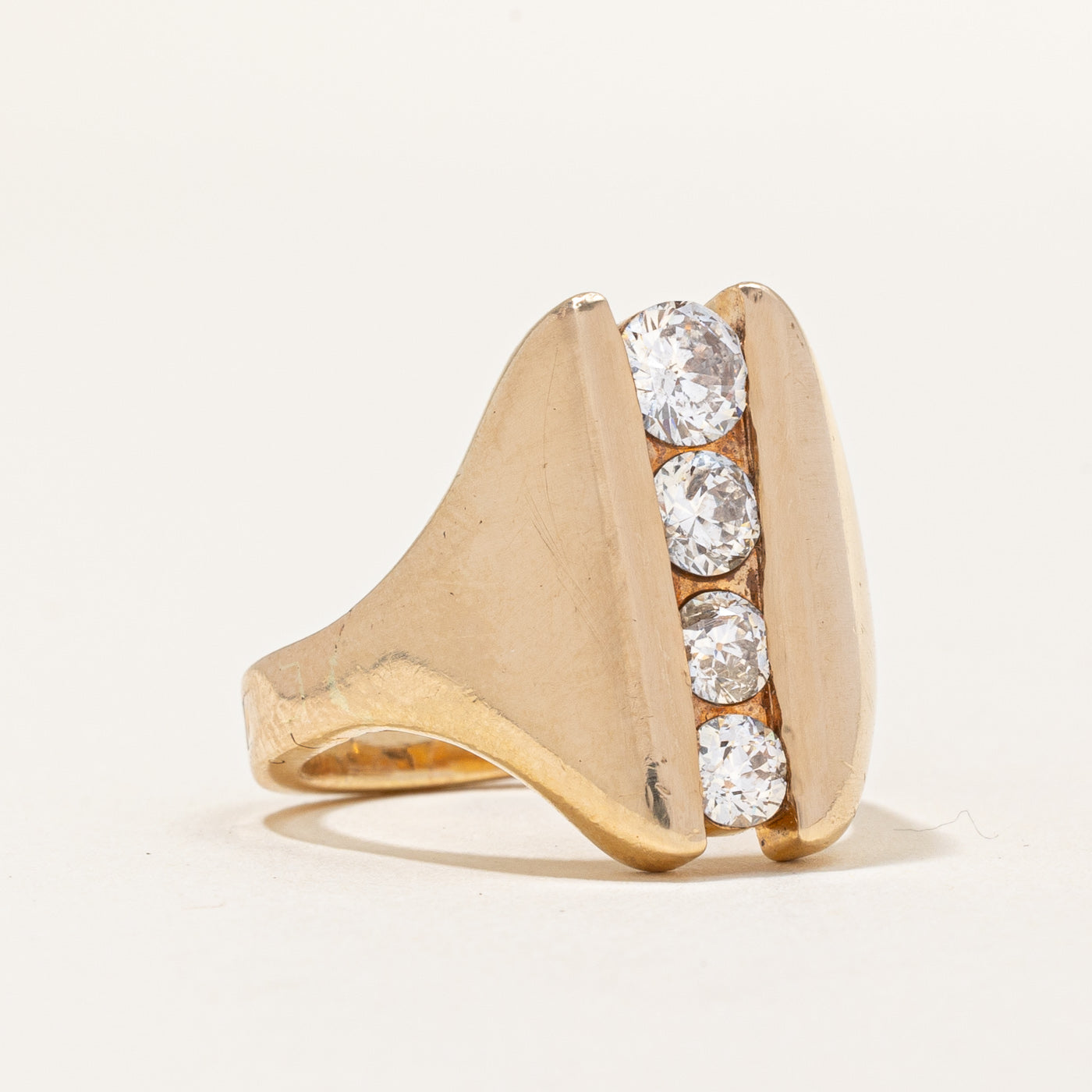 Diamond Cocktail Ring | 1.15ctw | SZ 7.5 |