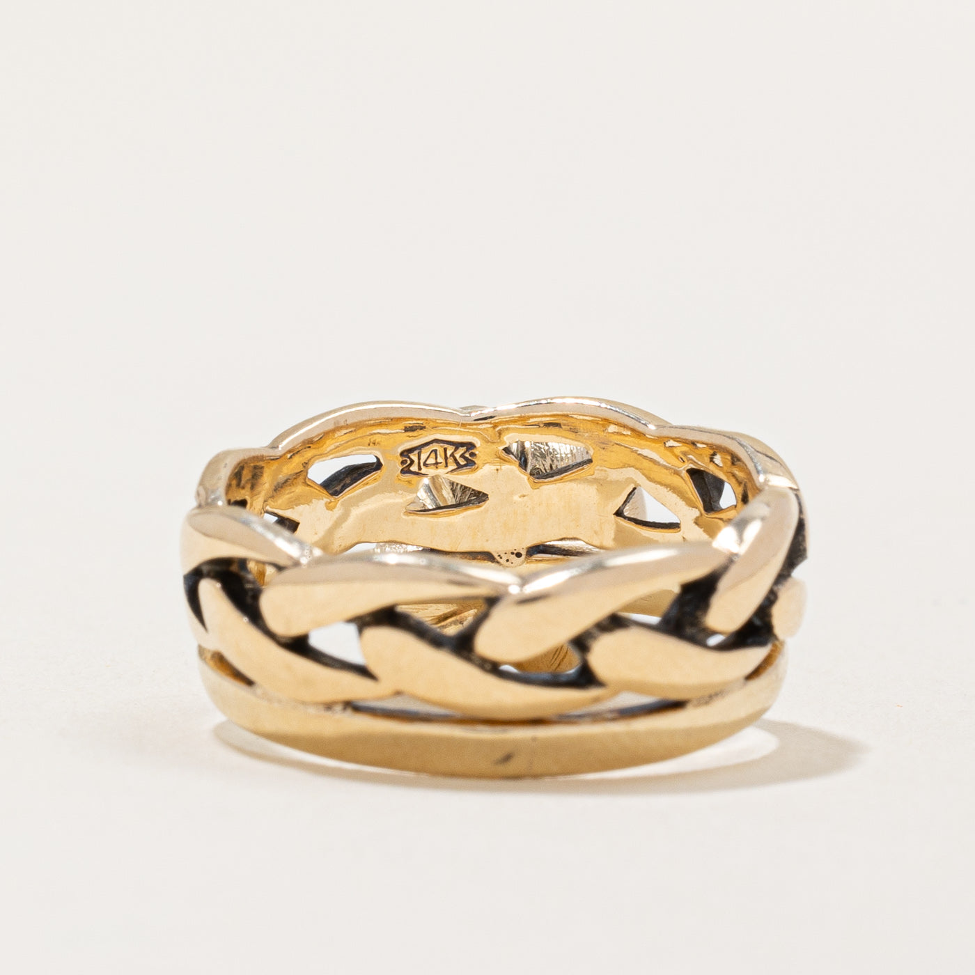 Fused Diamond Wedding Ring Set | 0.32ct | SZ 6.75 |