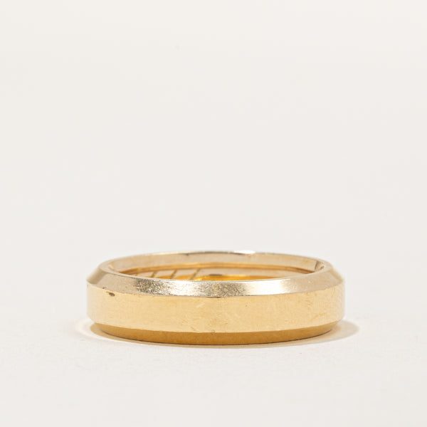 'David Yurman' 18k Yellow Gold Ring | SZ 8.5 |