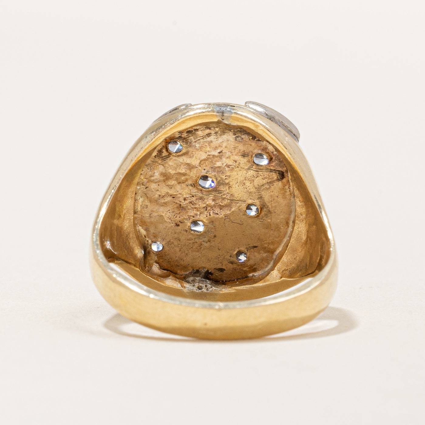 Diamond 'K' Initial Ring | 1.75ctw | SZ 10 |