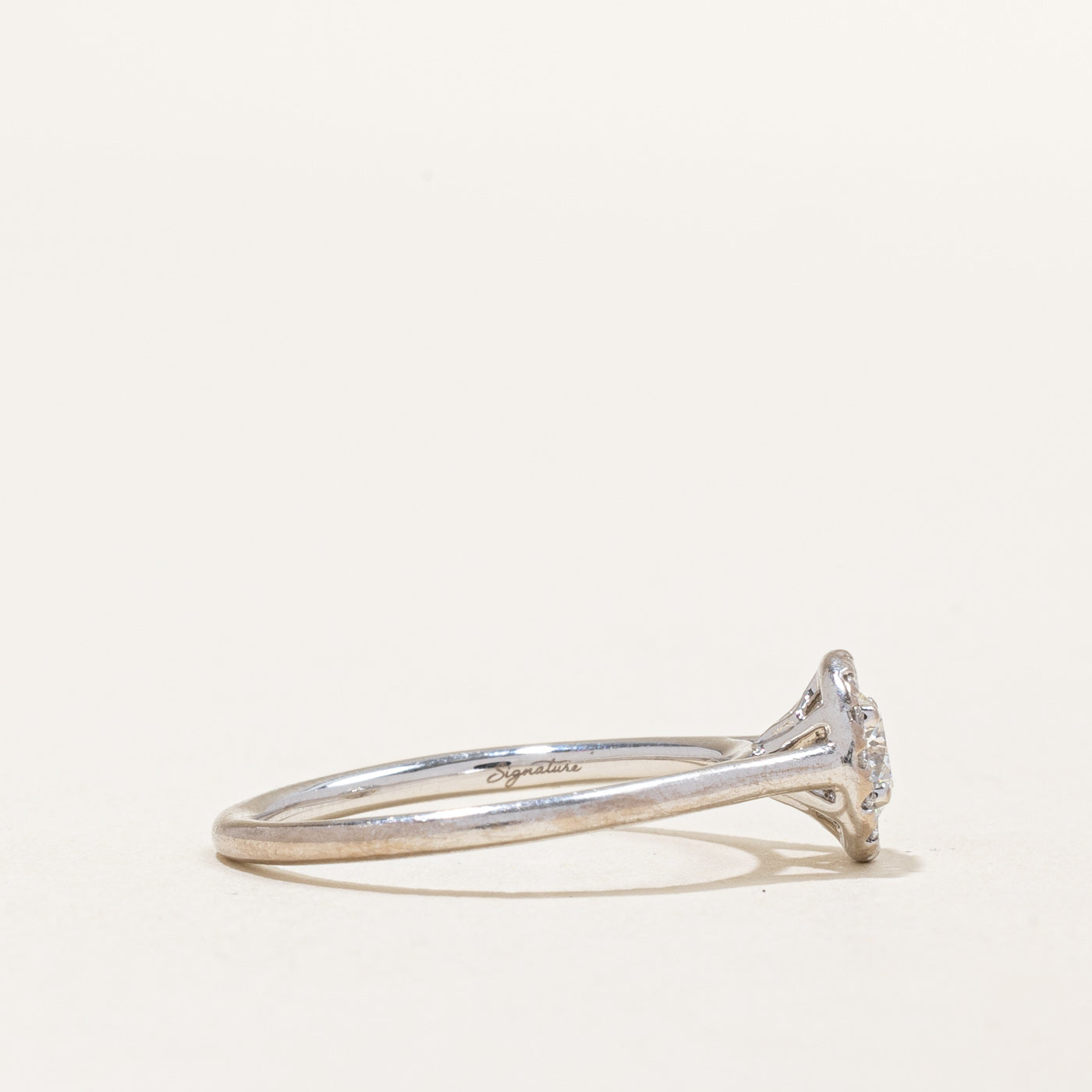 Diamond Halo Engagement Ring | 1.05ctw | SZ 6.75 |