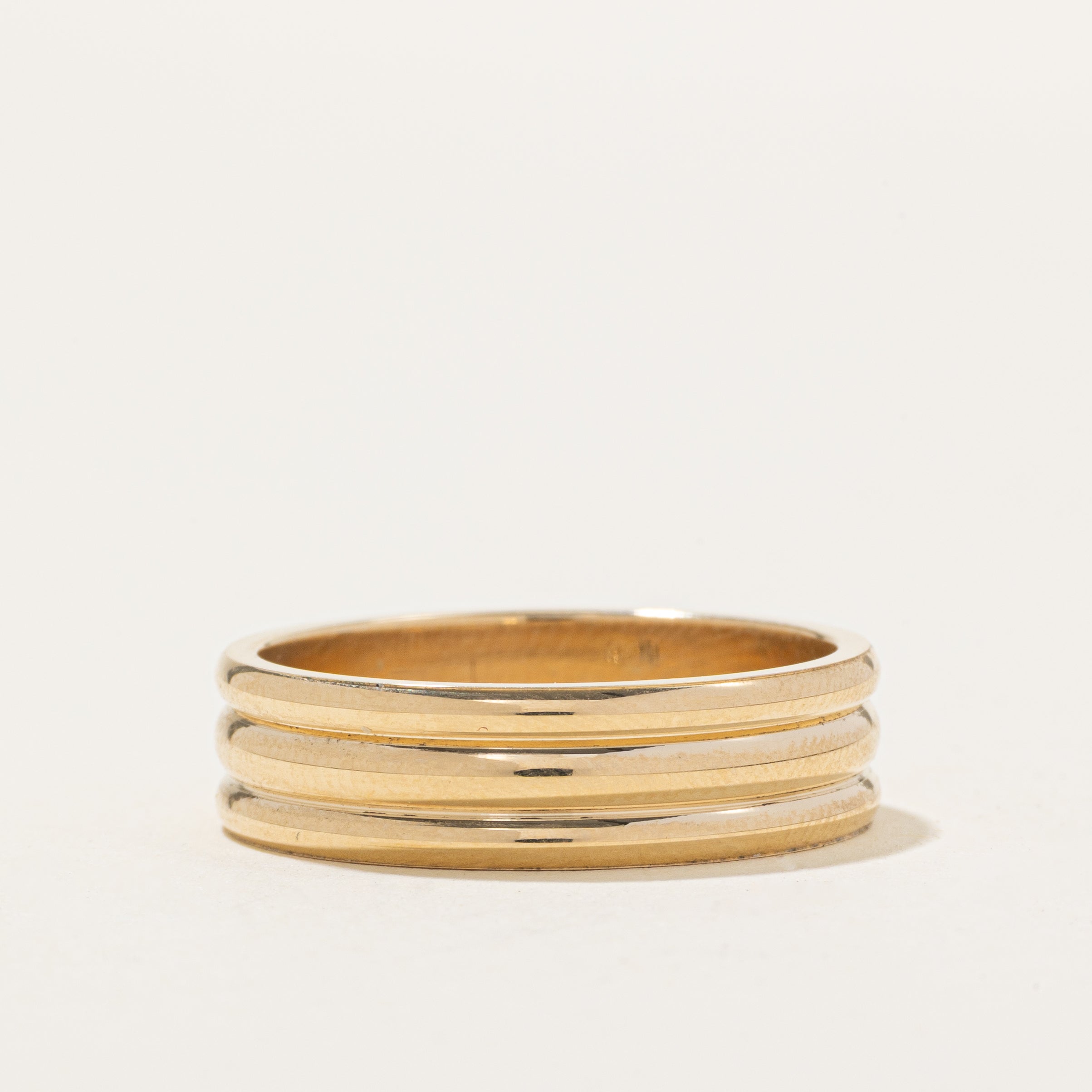 '100 Ways' 10k Fluted Gold Band | 6.00mm | SZ 9.75