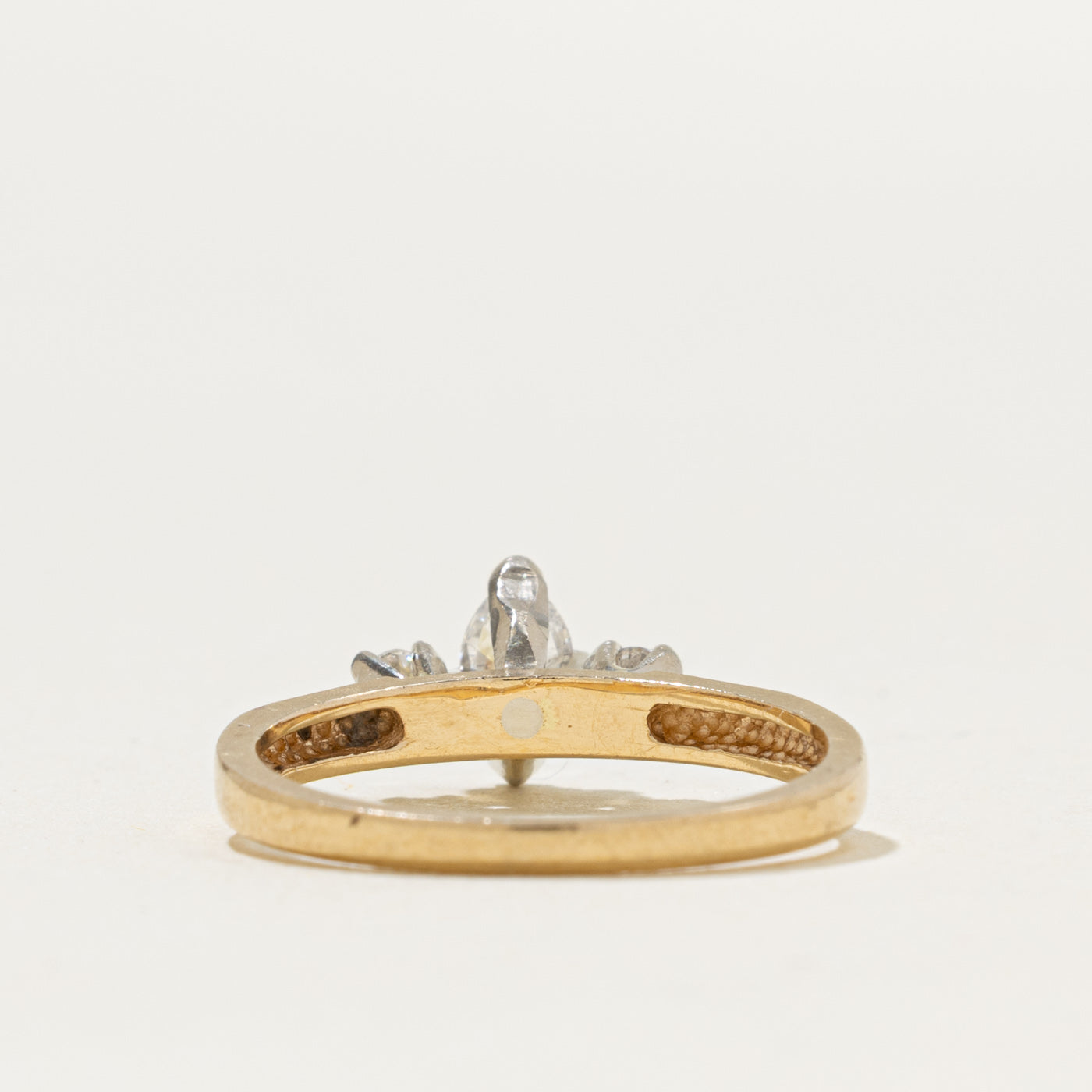 14k  Marquise Diamond Accented Ring | 0.46ctw | SZ 5.25