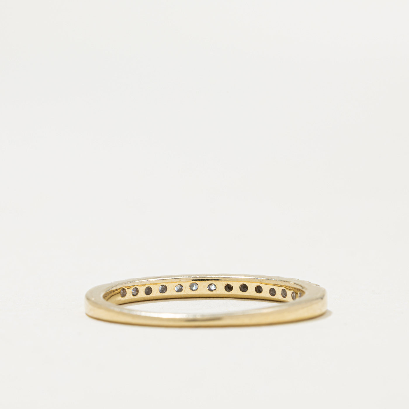 14k Semi Eternity Diamond Band | 0.21ctw | 1.95mm | SZ 6