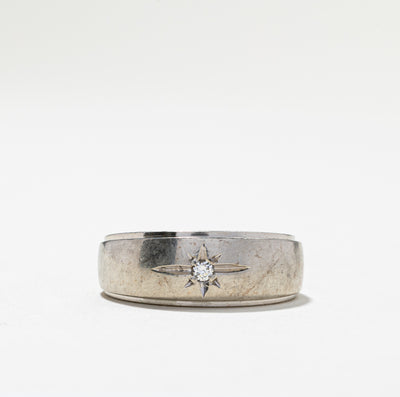 Starburst Diamond Band | 0.03ct | SZ 7.5 |