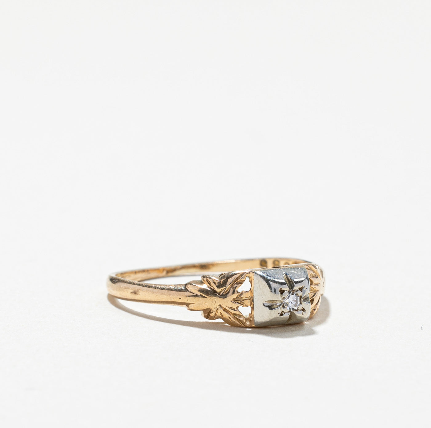 Vintage Diamond Ring | 0.02ct | SZ 4.75 |