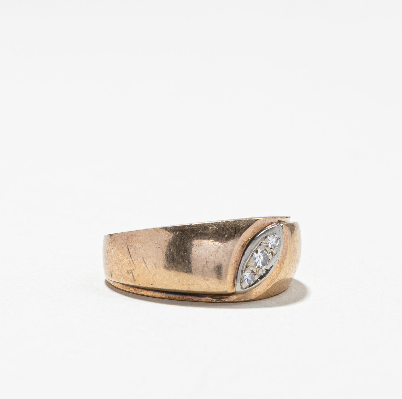 Diamond Gold Band | 0.07ctw | SZ 5.5 |
