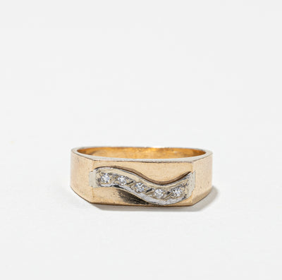 Diamond Gold Ring | 0.05ctw | SZ 6 |