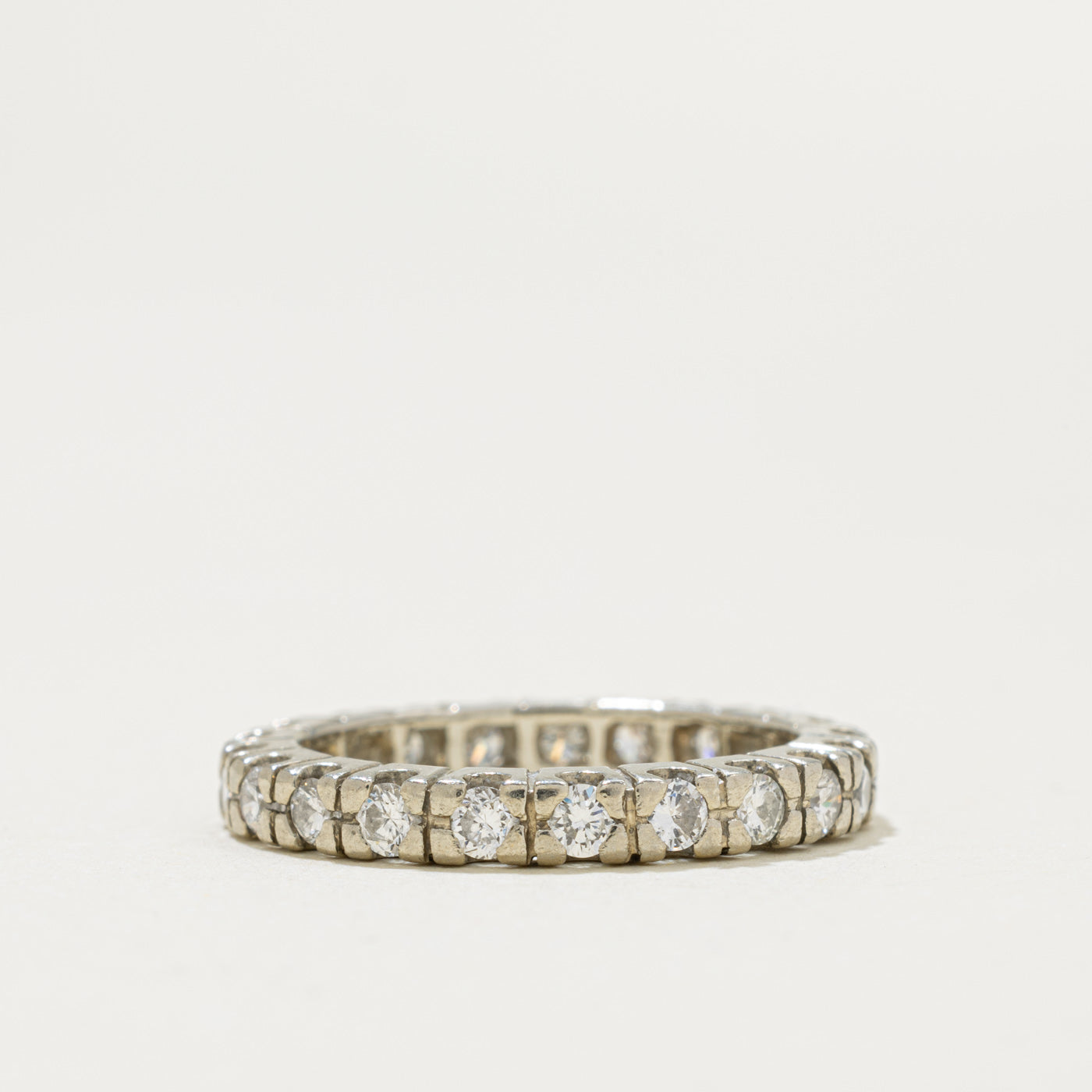 19k Eternity Diamond Band | 0.42ctw | 2.80mm | SZ 4.75
