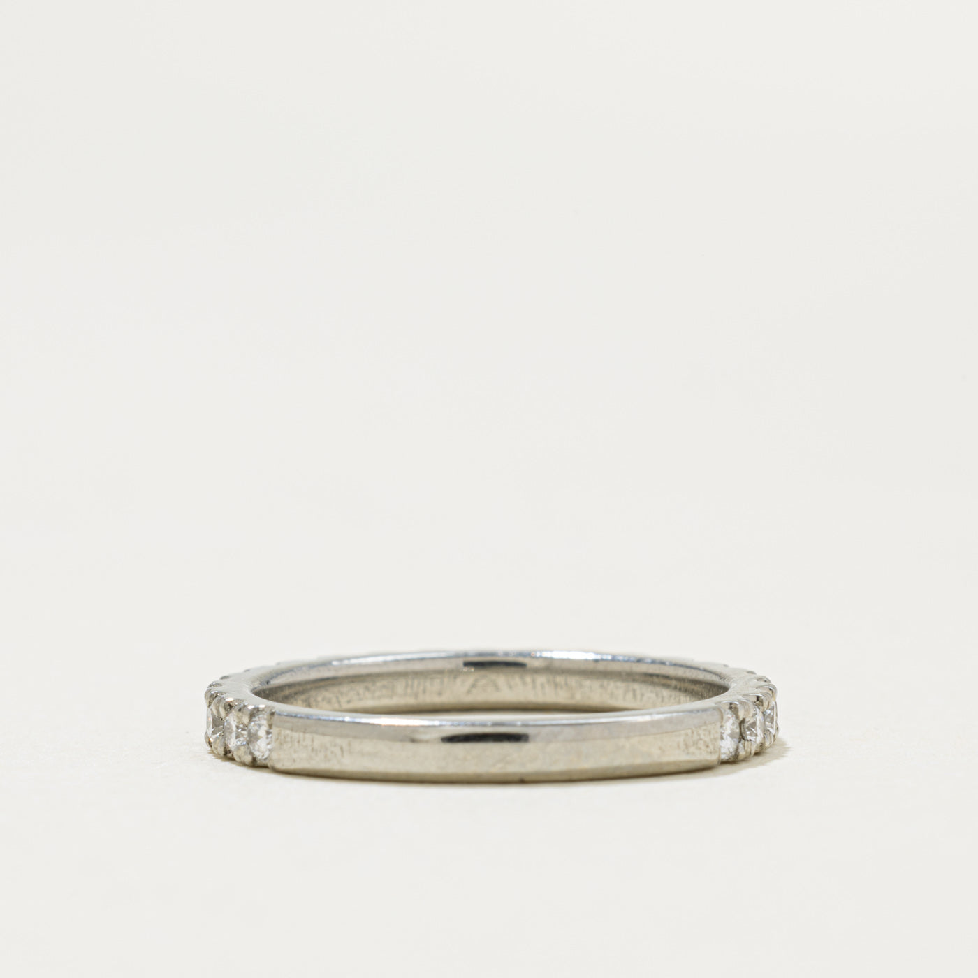 19k Eternity Diamond Band | 0.35ctw | 2.05mm | SZ 5