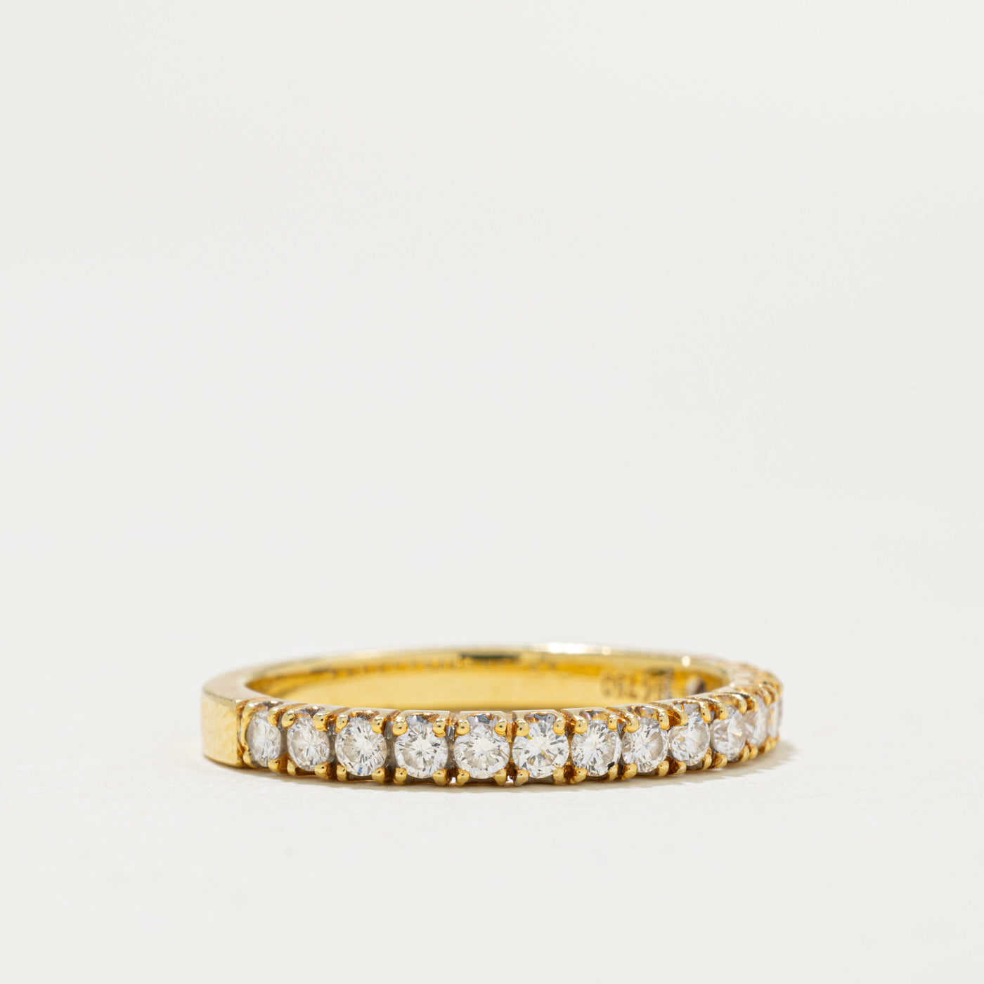 18k Semi Eternity Diamond Band | 0.30ctw | 2.40mm | SZ 6