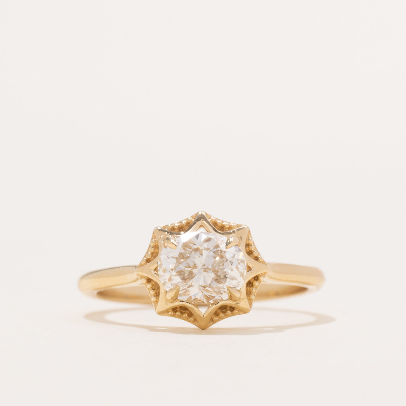 '100 Ways' 14k Oval Diamond Ring | 1.03ct | SZ 6.75