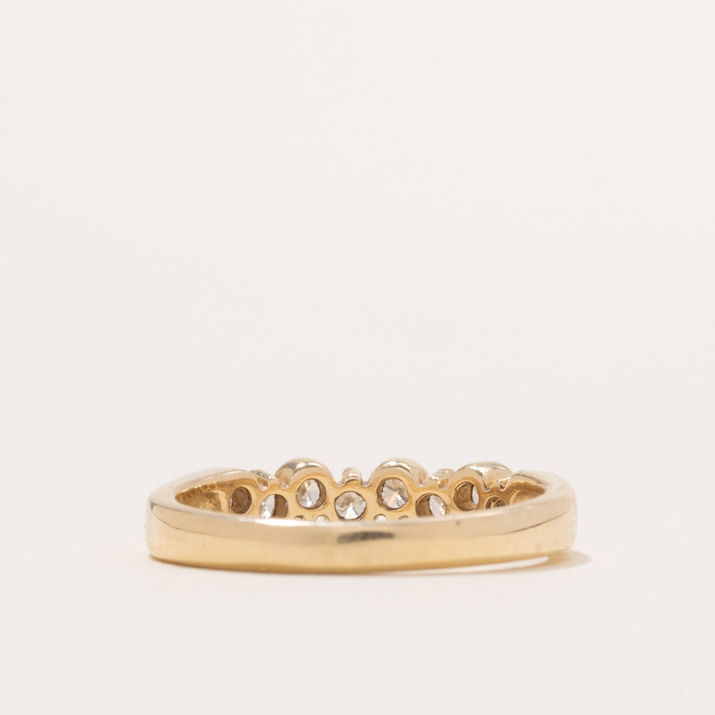 '100 Ways' 10k Wavy Diamond Band | 0.26ctw | SZ 6.75