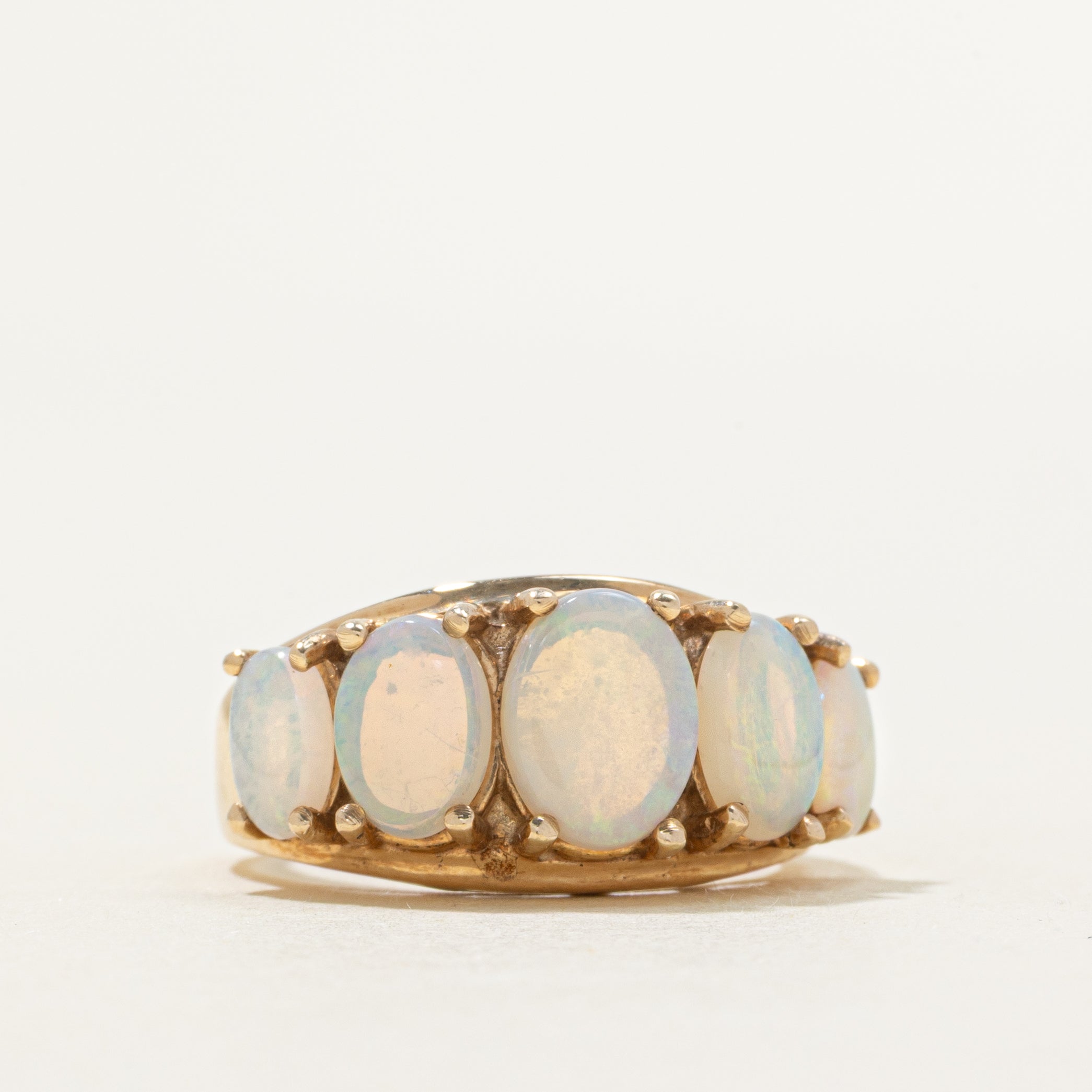 Five Stone Opal Ring | 1.39ctw | SZ 6