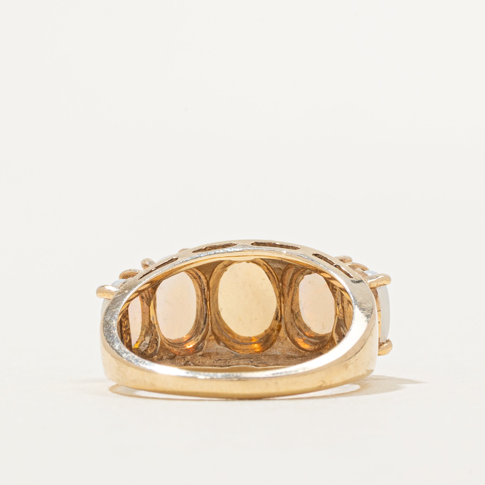 Five Stone Opal Ring | 1.39ctw | SZ 6