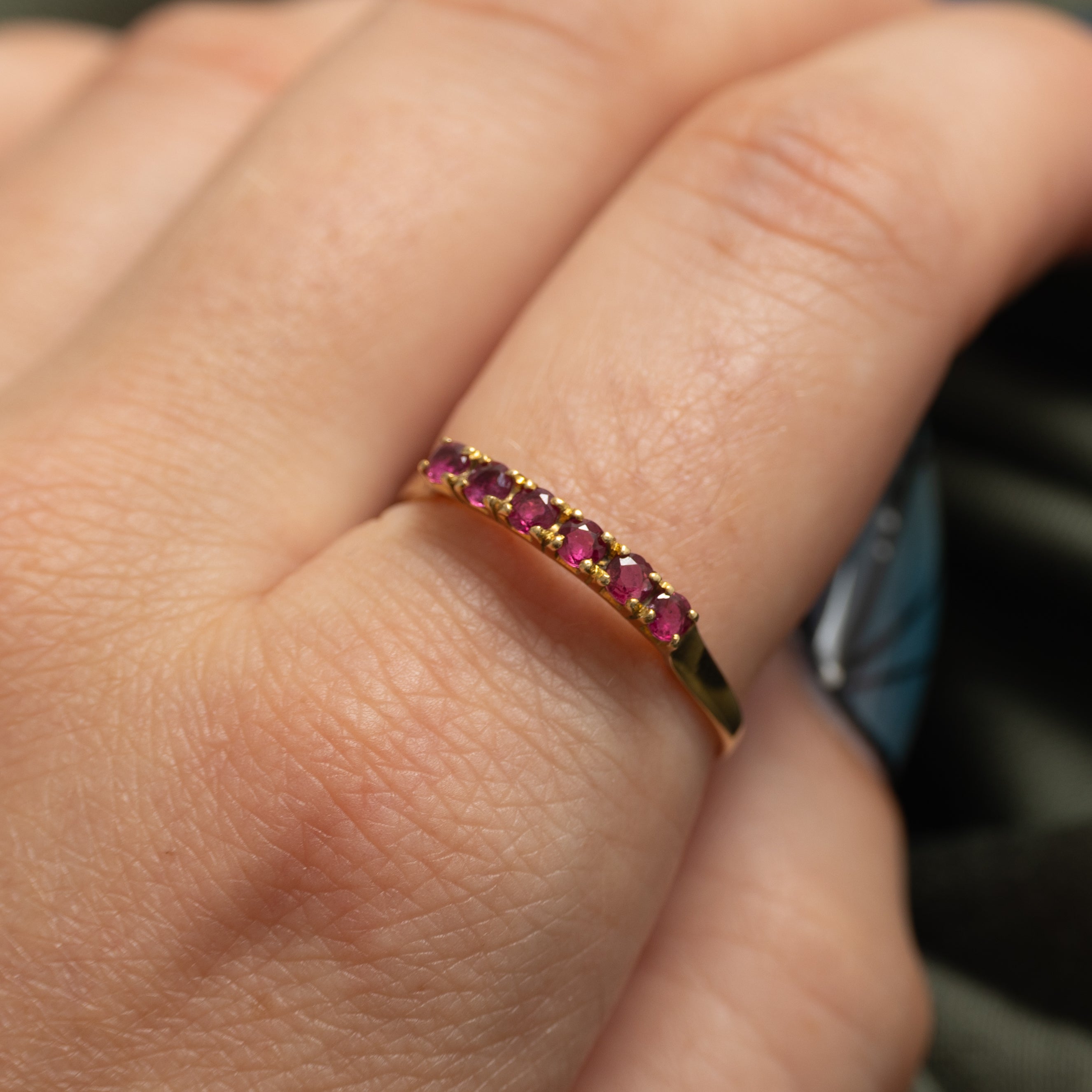 Six Stone Ruby Band | 0.30ctw | SZ 9